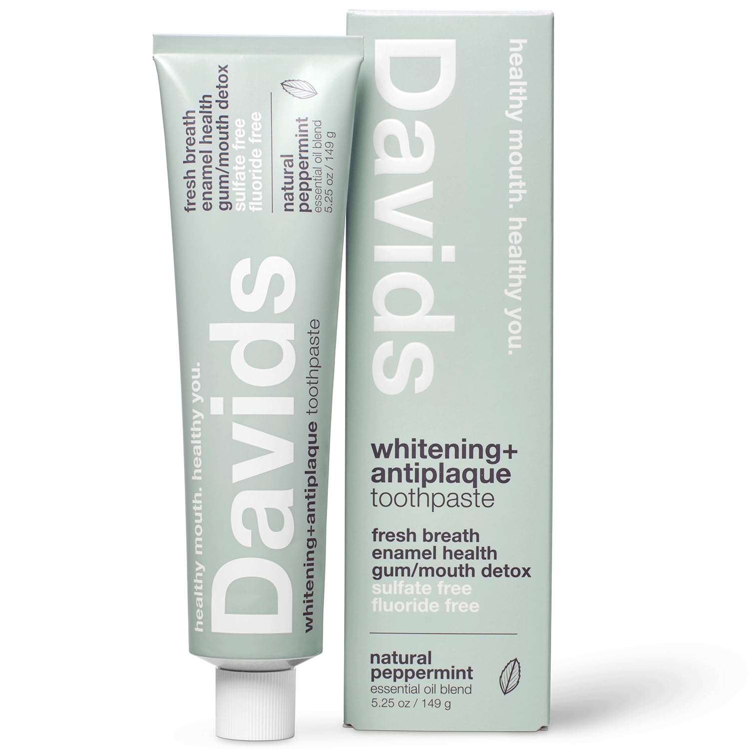 Davids Fluoride Free Toothpaste 708.74g - Image 1