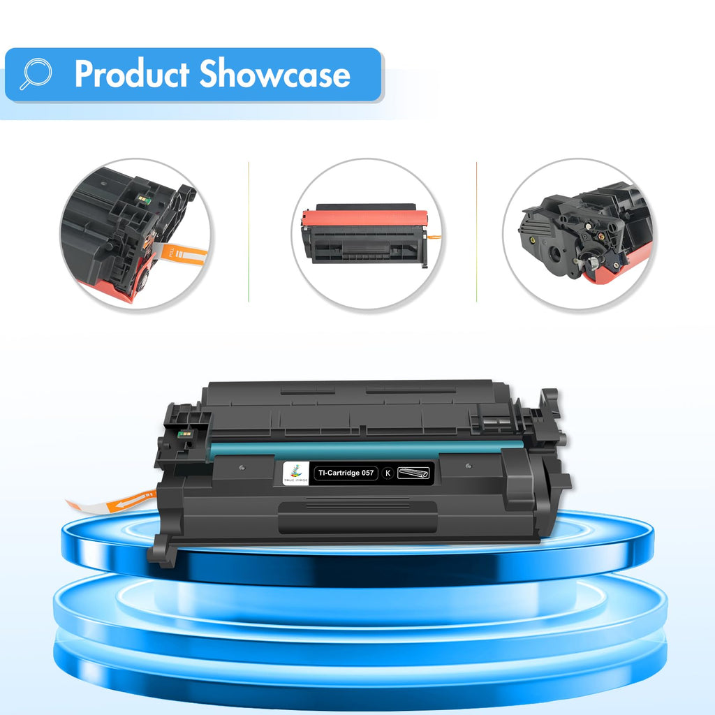 High-quality Canon 057 Toner Cartridge in official packaging, perfect for vibrant prints. Available at Curat Cart.