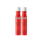 CHI Helmet Head Extra Firm Hairspray, Professional Extra Strong Hold Styling Spray for Humidity Resistance & Voluminous Hair, Sulfate & Paraben-Free Finish, 10 Oz