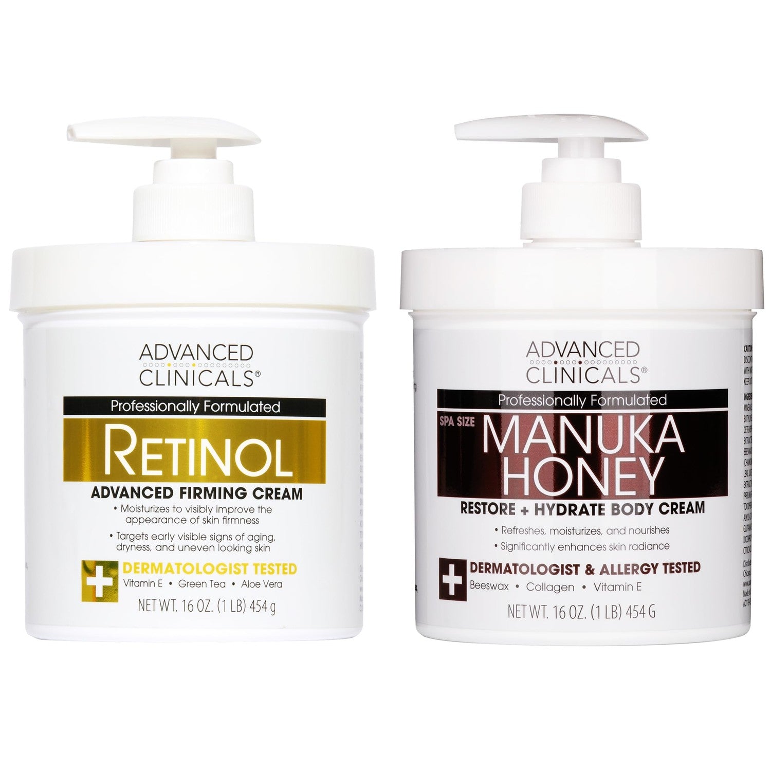 Buy now Advanced Clinicals Manuka Honey Body Cream For Women & Men | Body Butter Lotion For Extremely Dry Skin | Collagen Cream | Skincare Moisturizer Hydrating Balm Improves Look Of Aging Skin, 16 Ounce at indiglob india