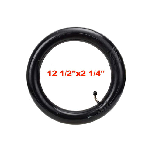 Premium imported scooter inner tube, size 12 1/2"x2 1/4", available at Curat Cart for a smooth ride.