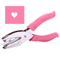 Premium imported heart shape hole punch from Curat Cart, perfect for crafting and decoration. Elevate your projects today.