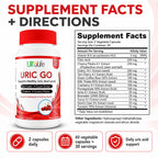 Uric Acid Cleanse Support Supplement enhances healthy uric acid levels. 100% Authentic, Available in India at Curat Cart.