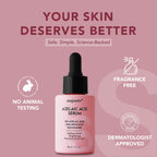 Azelaic Acid Serum with Niacinamide, 100% Authentic, available in India at Curat Cart. Dermatologist approved for effective skin care.