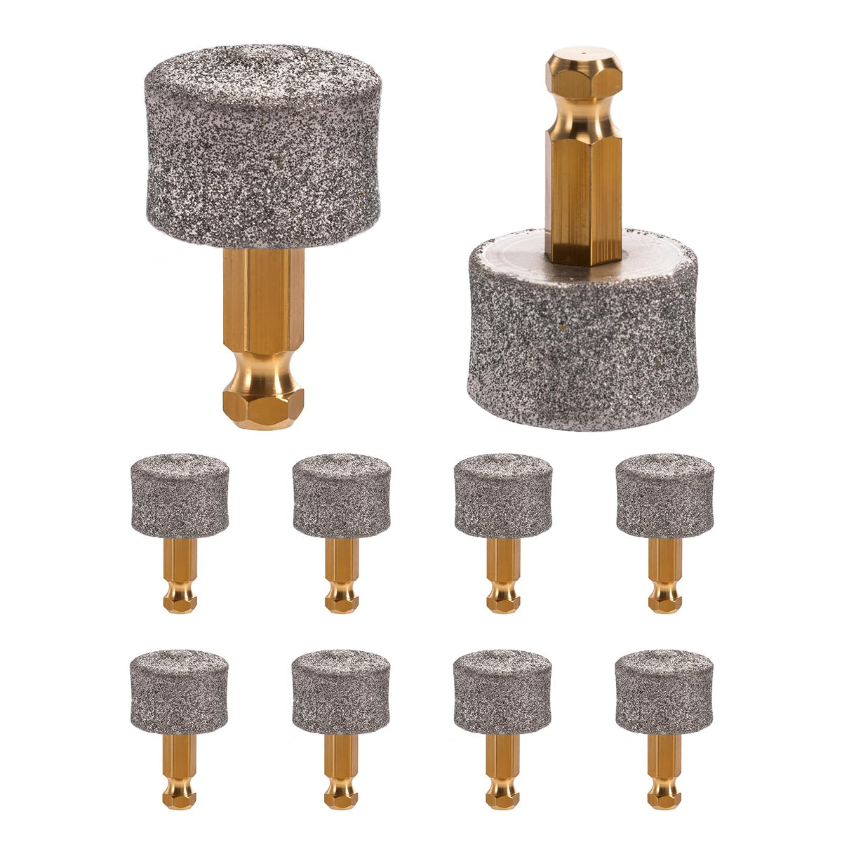 Premium imported dog nail grinder replacement heads for efficient grooming, exclusively at Curat Cart.