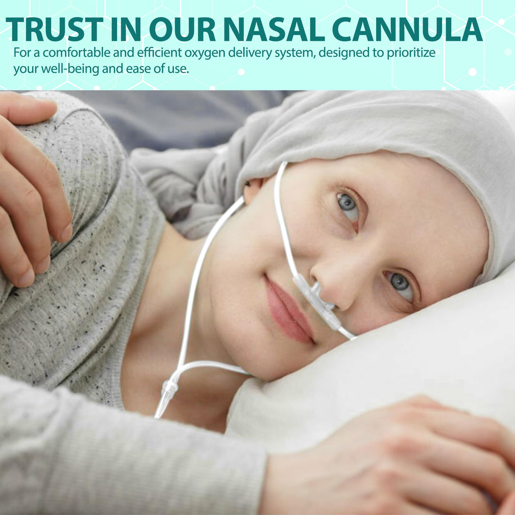 Experience the comfort of the High-Flow Ultra Soft Nasal Cannula, a premium import ensuring your well-being. Available at Curat Cart.