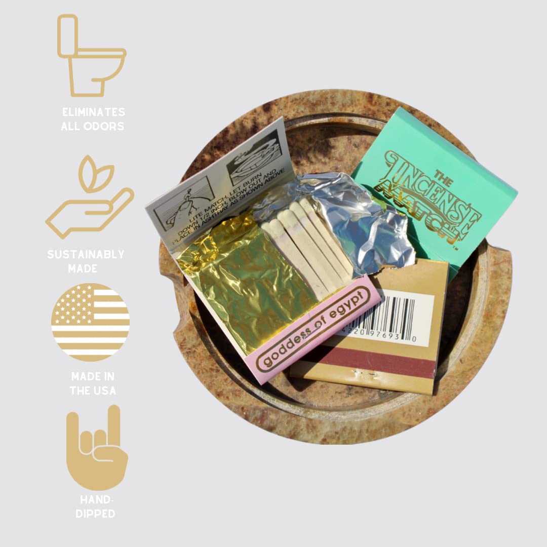 Discover the Incense Matches Variety Pack, 100% Authentic and available in India at Curat Cart. Hand-dipped and sustainably made.