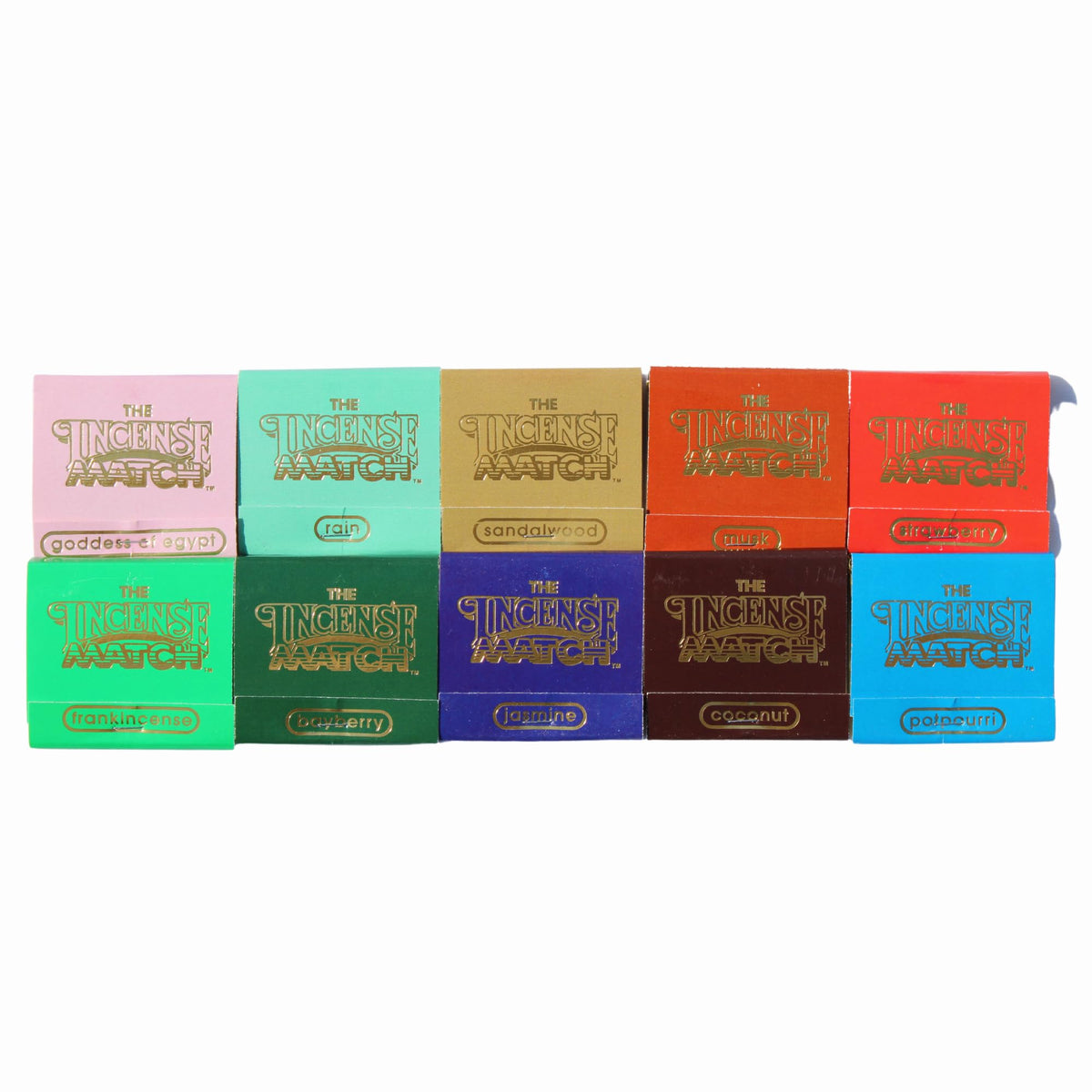 Explore the premium imported Incense Matches Variety Pack at Curat Cart, featuring unique scents like sandalwood and jasmine.