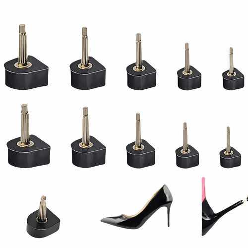 Premium imported high heel tips replacement set, perfect for maintaining your stylish footwear. Available at Curat Cart.