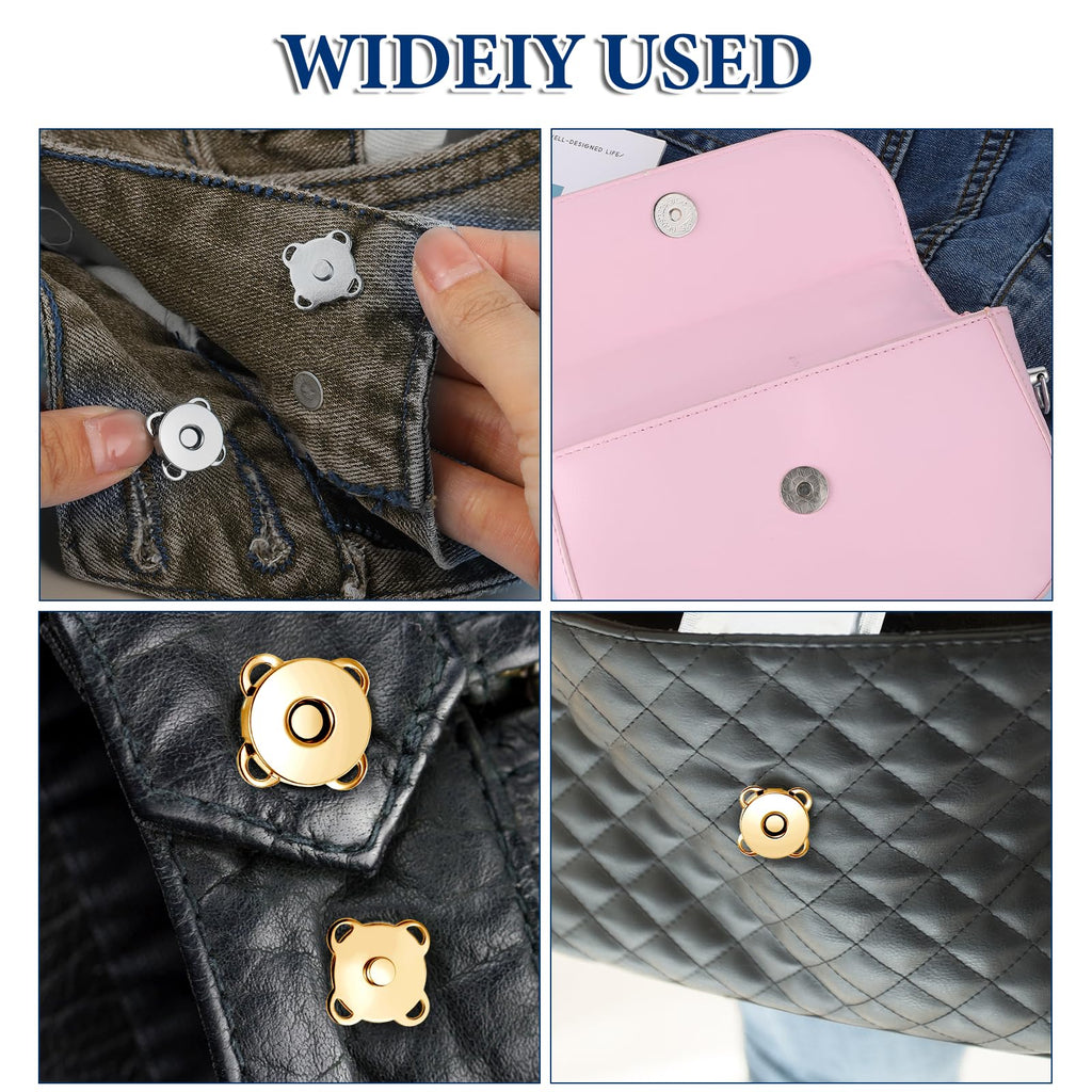 Discover premium imported Plum Magnetic Snaps Buttons for Sewing, ideal for fashion and accessories. Available at Curat Cart.