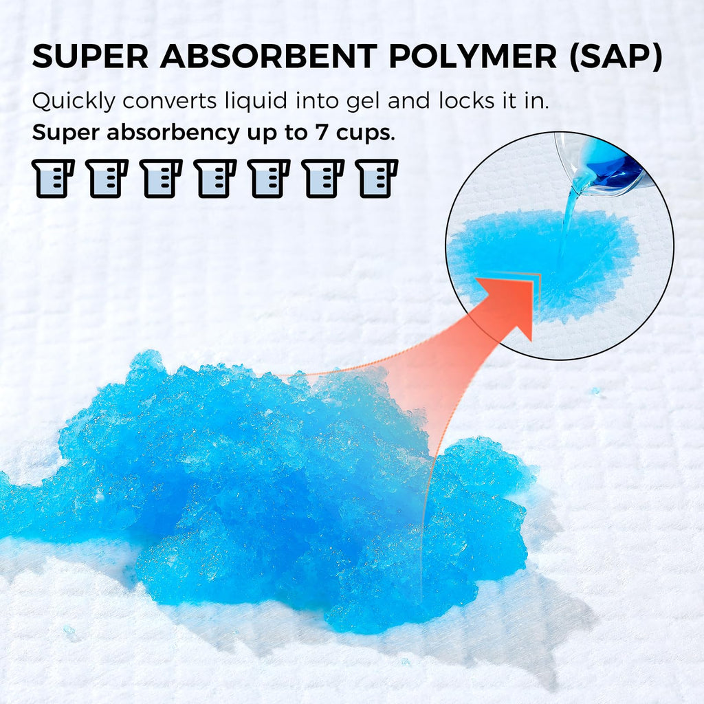 Discover exclusive Extra Large Dog Pee Pads with super absorbent polymer, locking in moisture. Specially curated by Curat Cart.