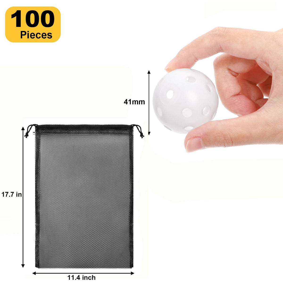 Practice Golf Balls for Training, 100% Authentic, available in India at Curat Cart. Perfect for improving your swing technique.