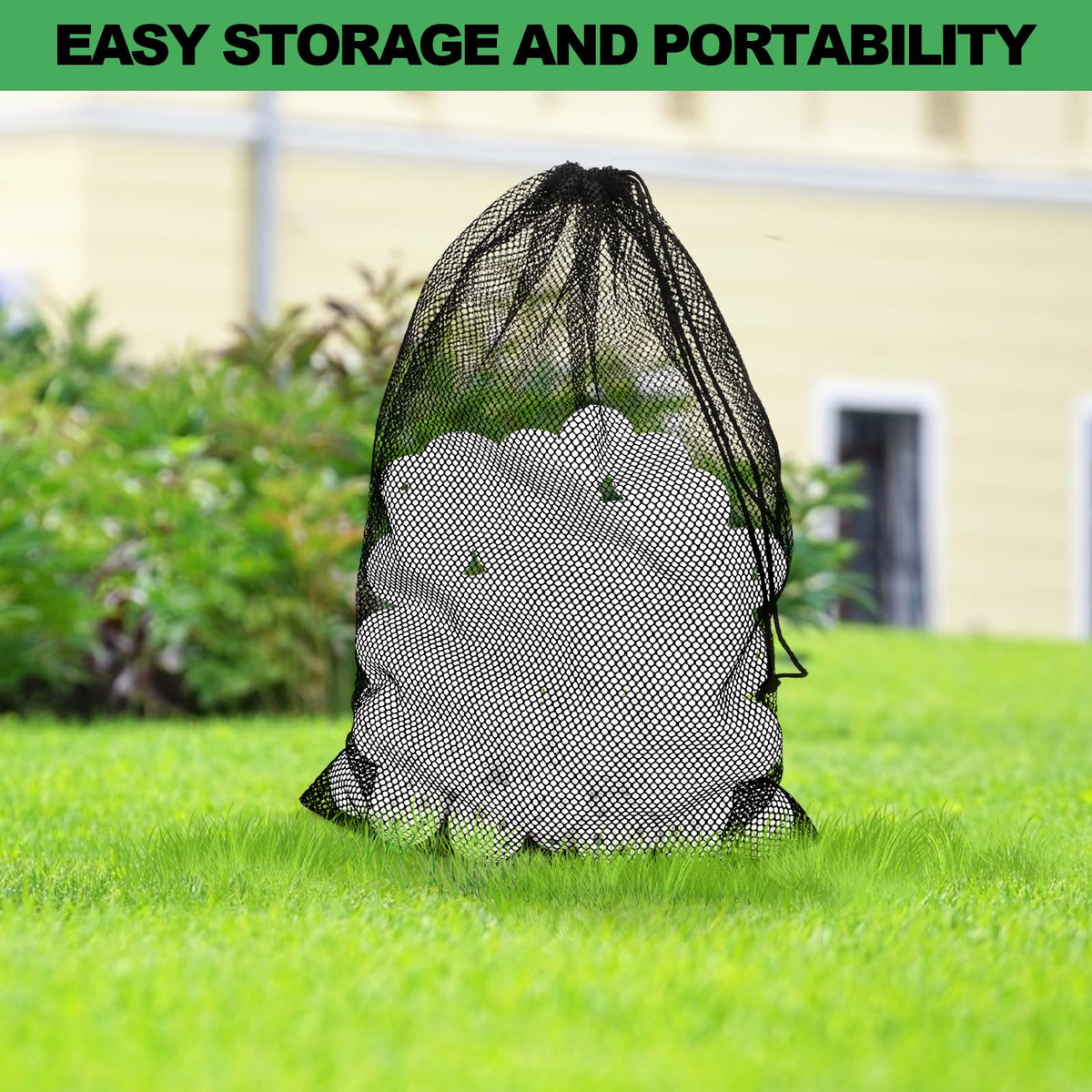 Enhance your skills with practice golf balls in a convenient mesh bag. Perfect for training sessions, available at Curat Cart.