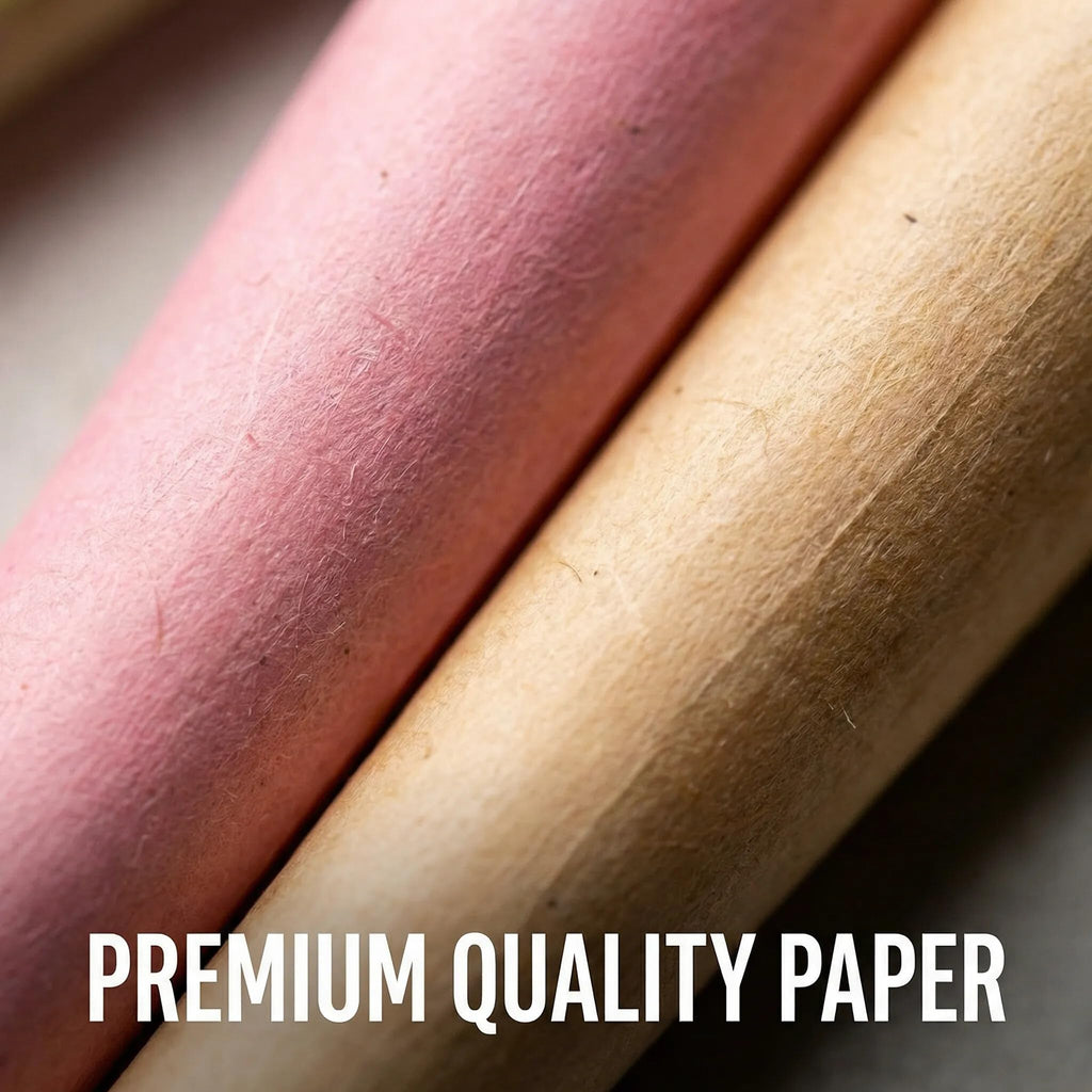 Natural slow-burning rolling cones made from premium quality paper, 100% authentic and available at Curat Cart in India.