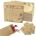 Premium imported seed envelopes self-seal packets, perfect for organizing garden seeds. Available at Curat Cart.