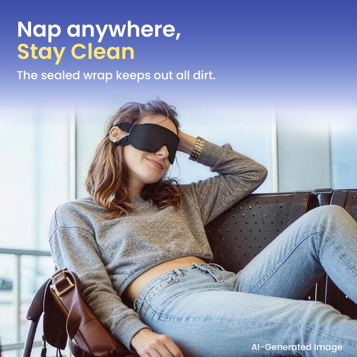 Discover disposable sleep masks in bulk at Curat Cart. 100% Authentic, available in India for clean, comfortable naps.