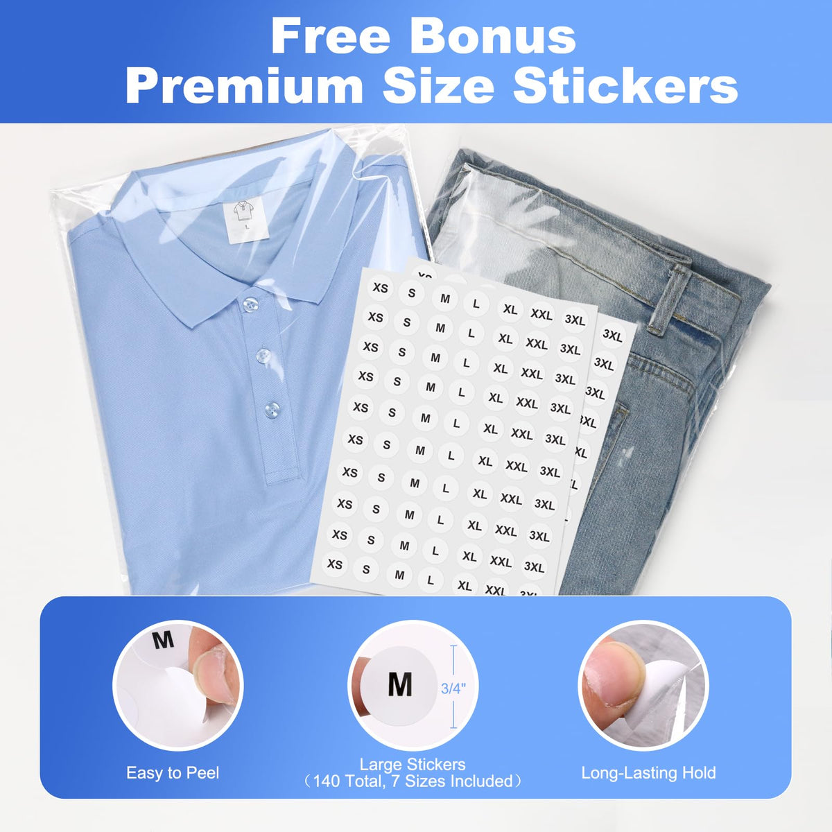 Self sealing cellophane bags in premium quality packaging from Curat Cart, ideal for secure and stylish storage solutions.