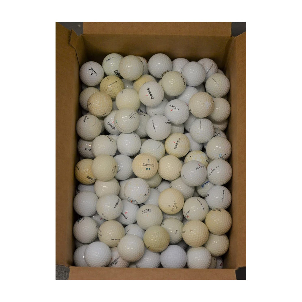 Explore our Used Golf Ball Mix, perfect for practice rounds or casual play. Shop now at Curat Cart for great value.