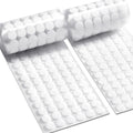 Premium imported Nylon Hook and Loop Fastener Dots in convenient rolls, perfect for versatile use. Available at Curat Cart.