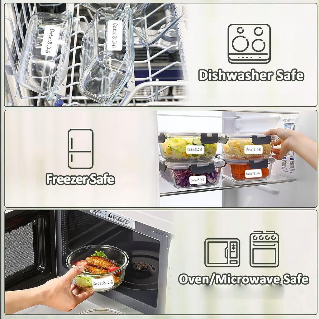 Enhance organization with Blank Removable Freezer Labels from Curat Cart, perfect for easy meal prep and storage solutions.