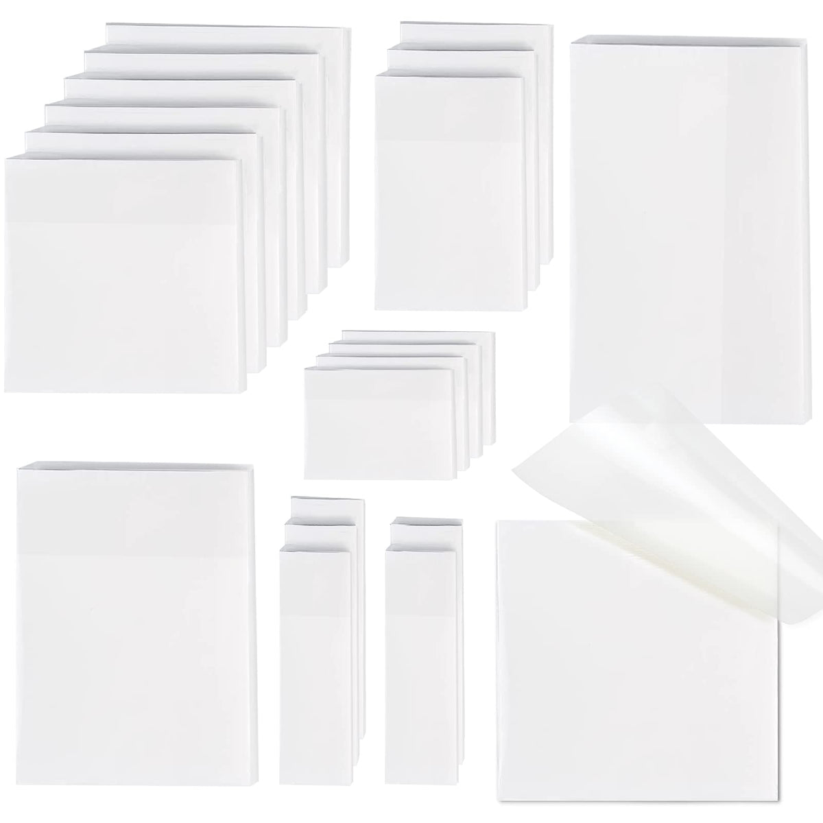 Discover premium imported transparent sticky notes pads, perfect for organization and creativity. Available at Curat Cart.