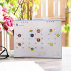 Premium imported reward stickers for teachers displayed on a calendar, perfect for motivating students. Available at Curat Cart.