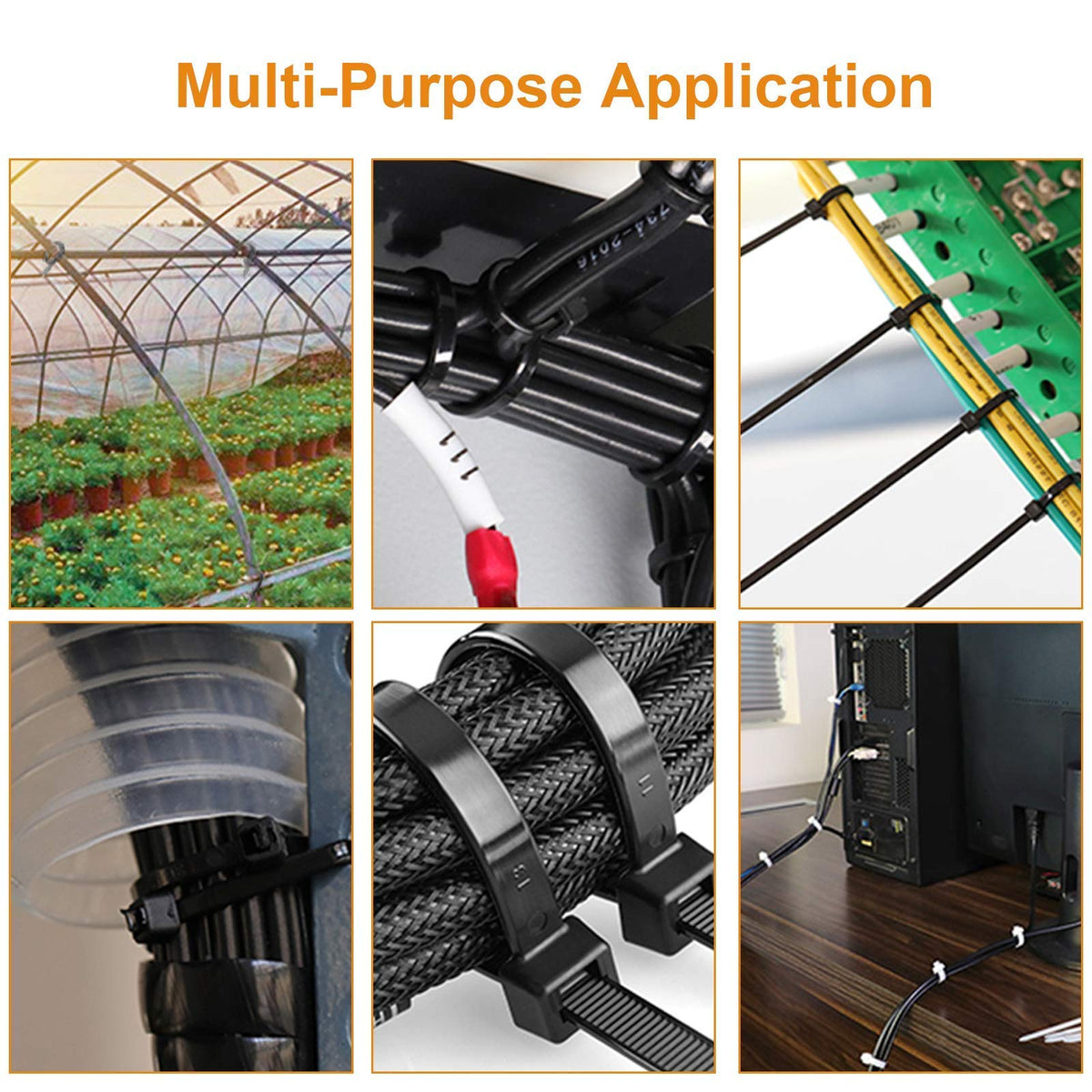 Explore our Heavy Duty Industrial Zip Ties, verified by CuratCart for reliability and versatile applications.