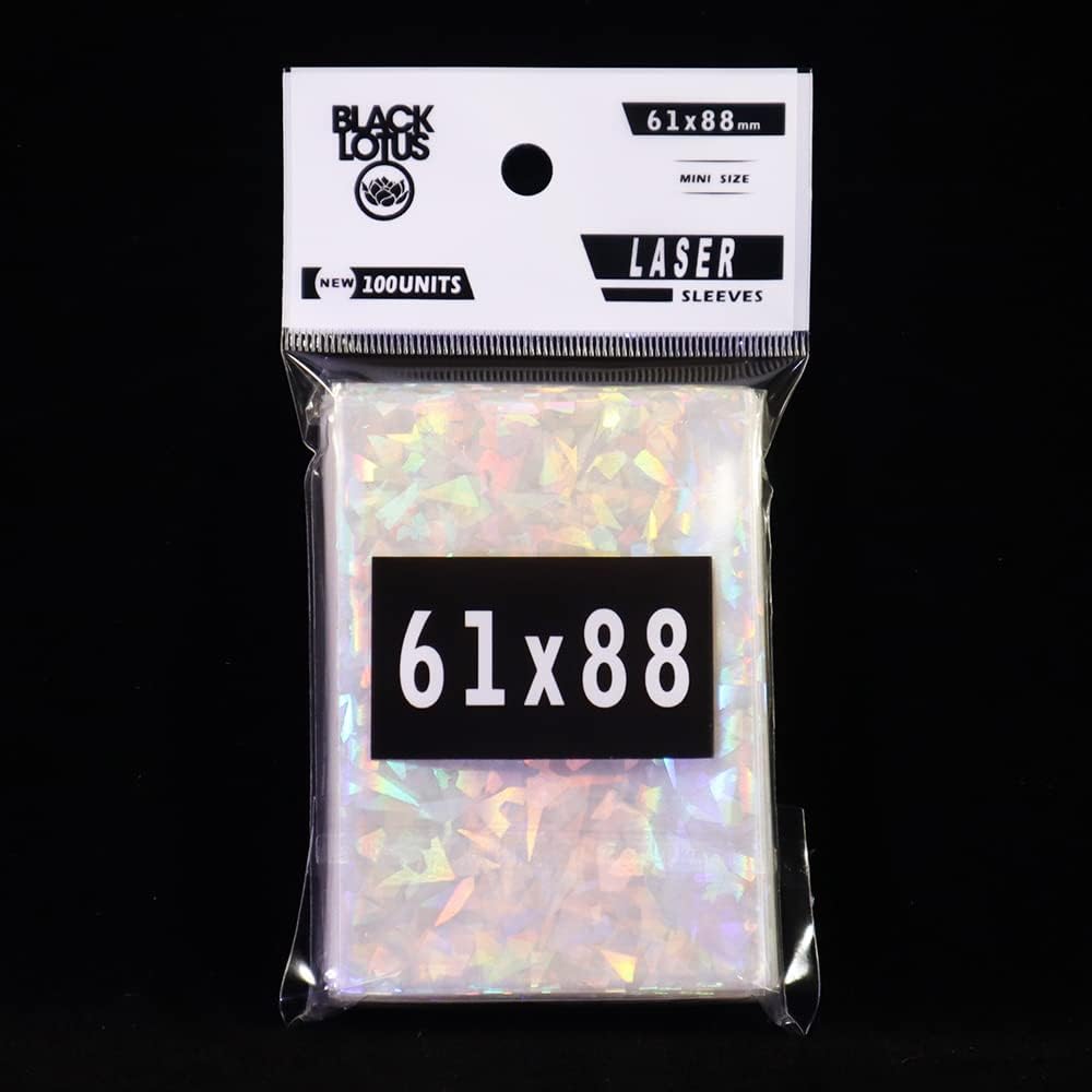 Premium imported broken glass gemstone photo sleeves, perfect for protecting your mini photos in style.