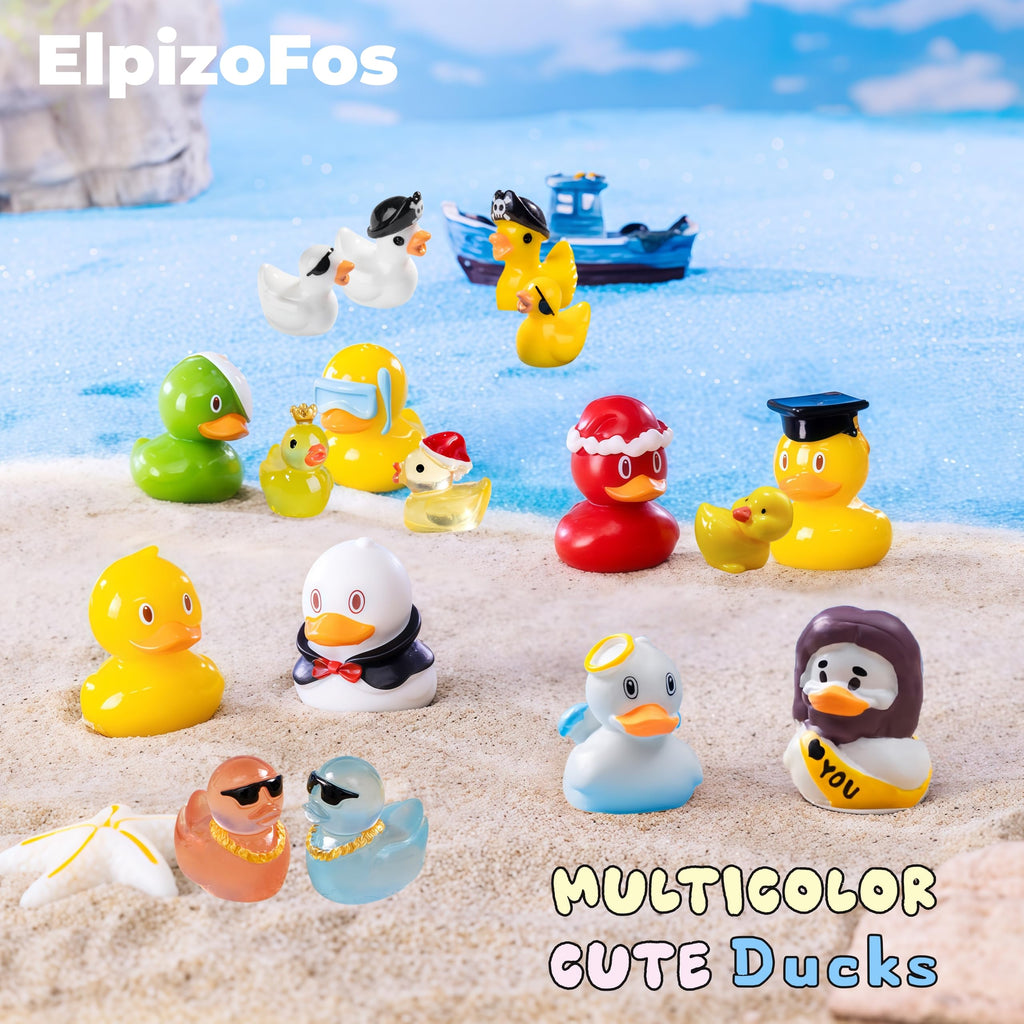 Delightful mini resin ducks figurines set, 100% Authentic and available in India at Curat Cart. Perfect for decor or gifts.