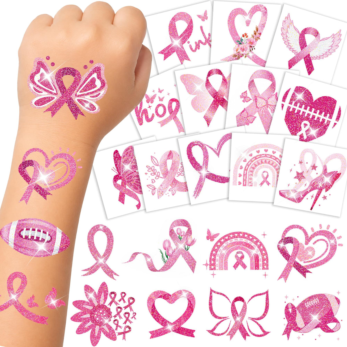 Glitter Mermaid Temporary Tattoos showcase vibrant, sparkly designs. 100% Authentic and available in India at Curat Cart.