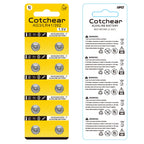 AG3 LR41 button batteries in retail packaging, ideal for daily use. Shop now at Curat Cart for reliable power solutions.