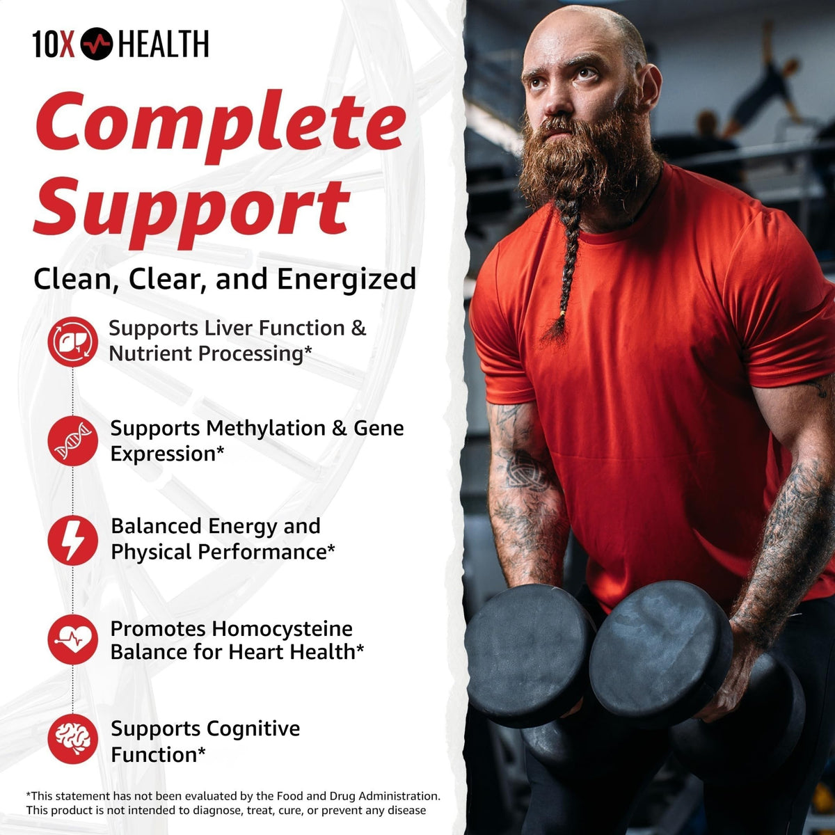 10X Health Tmg Supplements available in India. Order online for complete support in energy and health today.