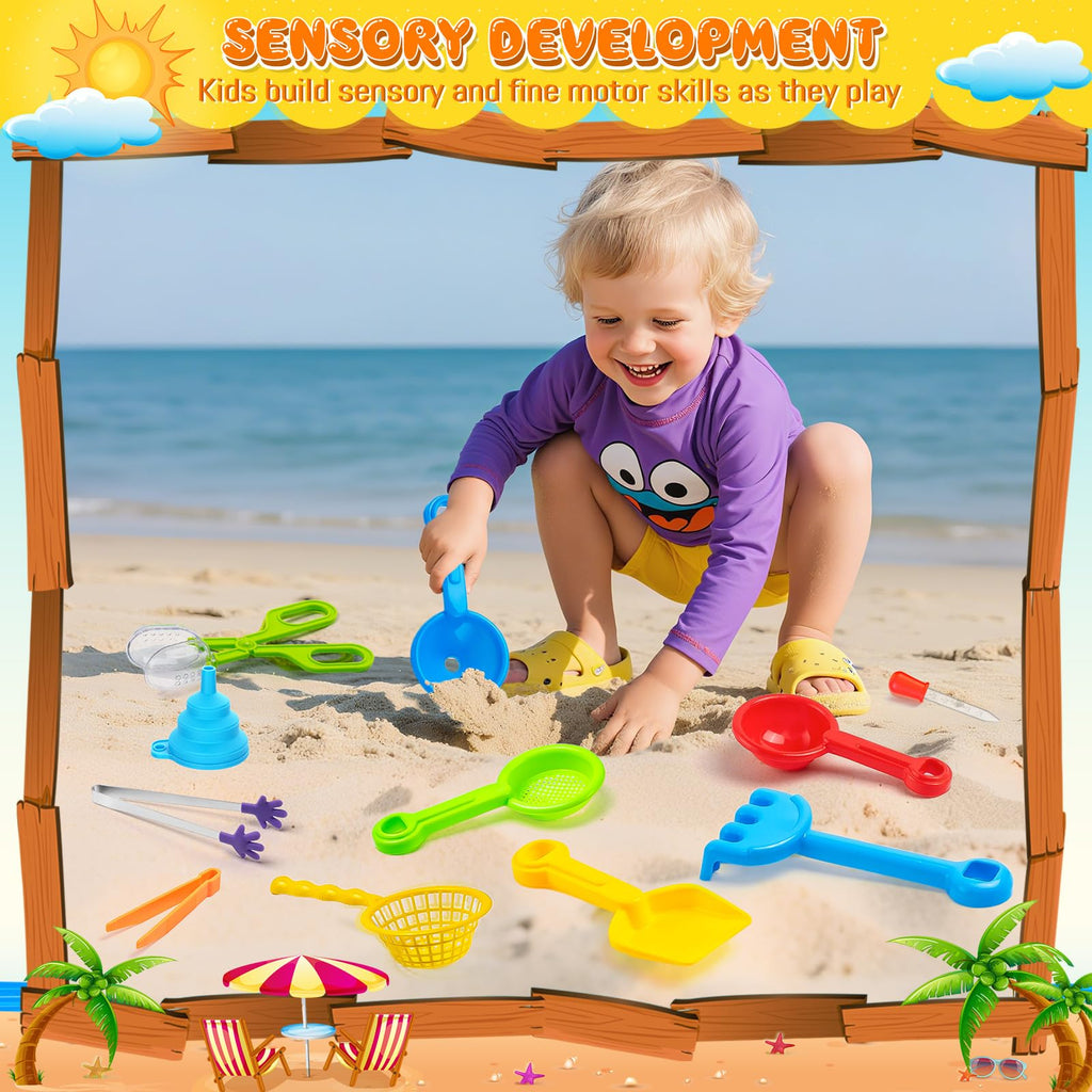 Curat Cart's Sensory Bin Filler Toys Set enhances sensory development. Specially curated for engaging play experiences.