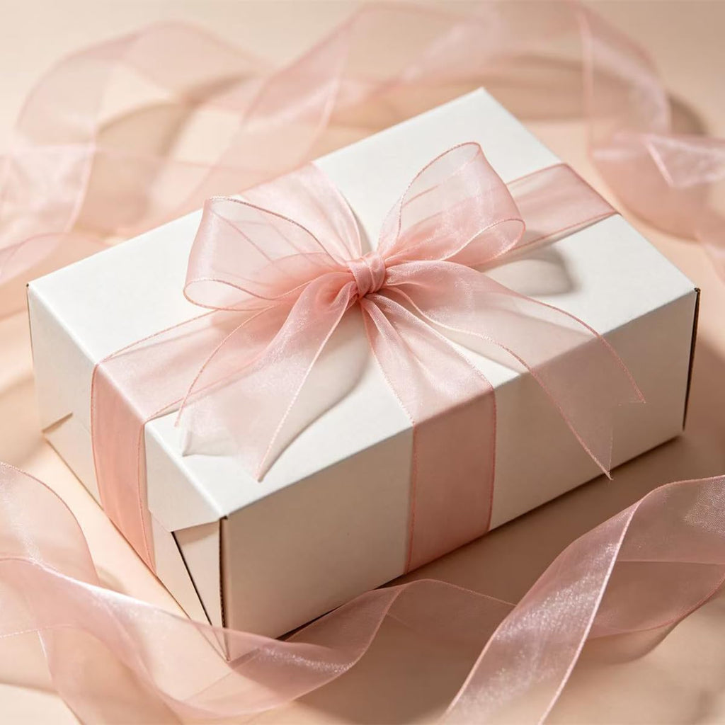 Elevate gifting with the Organza Ribbon Set from Curat Cart, perfect for enhancing your presents. Ideal for all occasions.