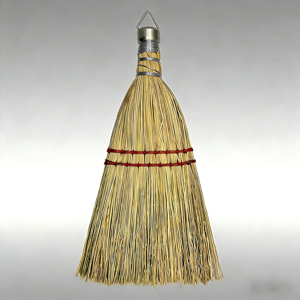 Discover the premium imported Corn Handmade Mini Whisk Broom, perfect for a stylish clean. Available at Curat Cart.