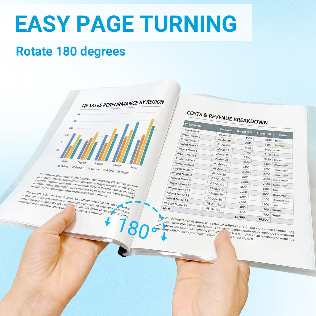 Discover the Jupihorn Report Covers Portfolio Folder, specially curated by Curat Cart for effortless page turning and organization.