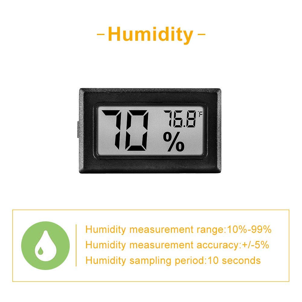 Discover the Pgzsy Mini Digital Thermometer Hygrometer, exclusively curated by Curat Cart for precise humidity monitoring. Perfect for your needs.
