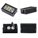 Pgzsy Mini Digital Thermometer Hygrometer offers precise readings in a sleek design, a premium import available at Curat Cart.