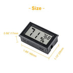Pgzsy Mini Digital Thermometer Hygrometer shows temperature and humidity. 100% Authentic, available at Curat Cart in India.