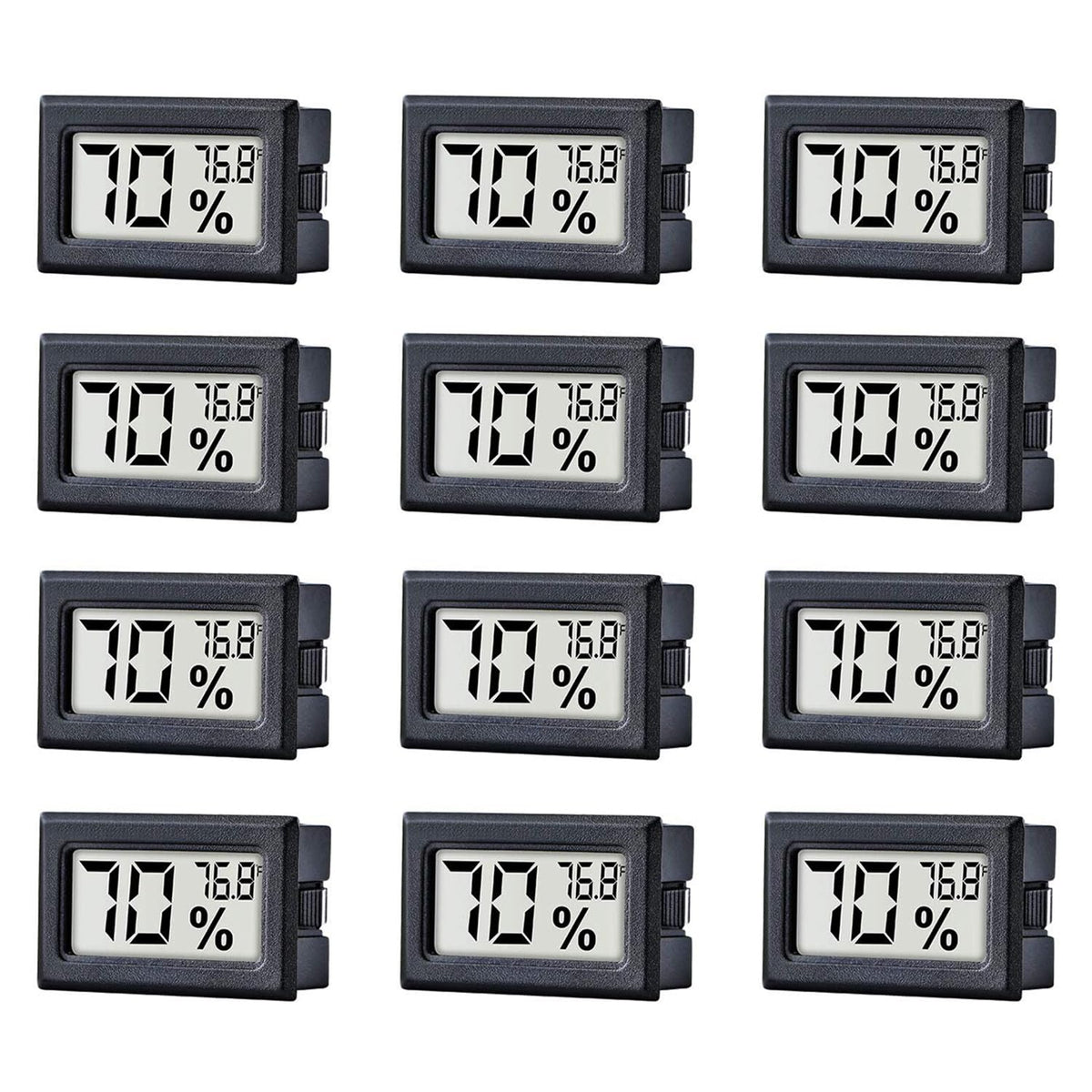 Premium imported Pgzsy Mini Digital Thermometer Hygrometer, perfect for precise humidity and temperature monitoring. Available at Curat Cart.