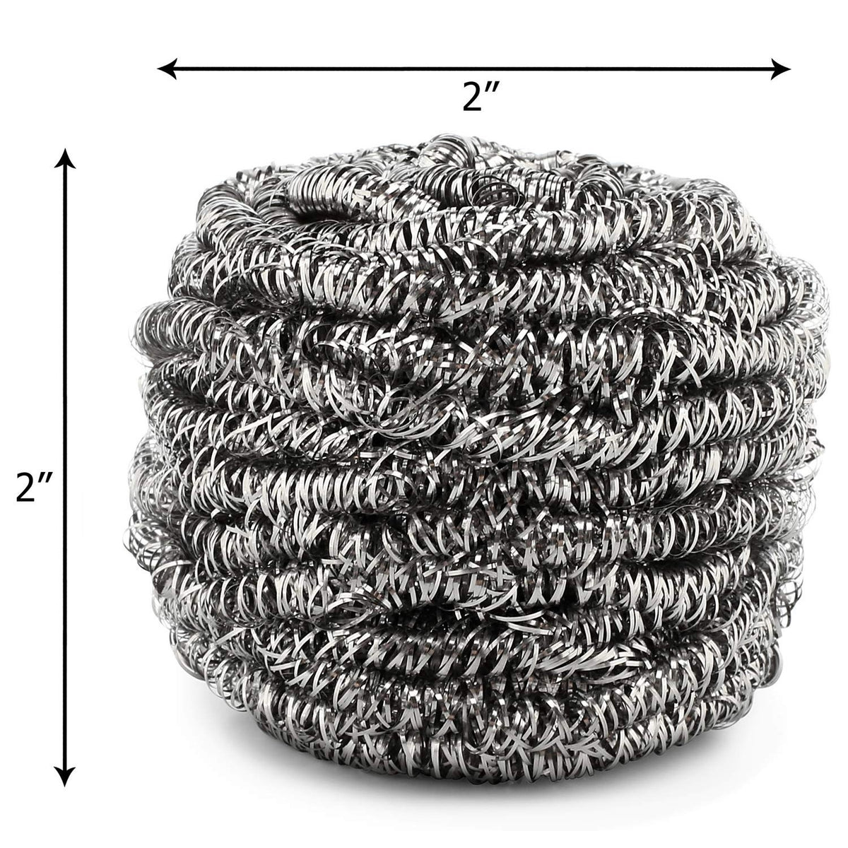 High-quality Scrub It stainless steel scourers in official packaging, ideal for tough cleaning tasks. Available at Curat Cart.