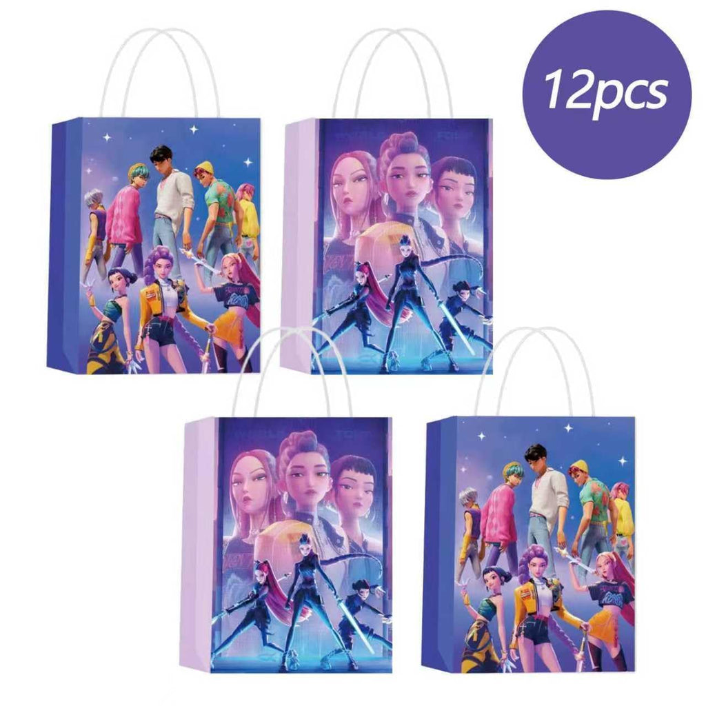K P Demon Movie Hunters party bags, 12pcs set, 100% Authentic, available in India at Curat Cart for trendy celebrations.