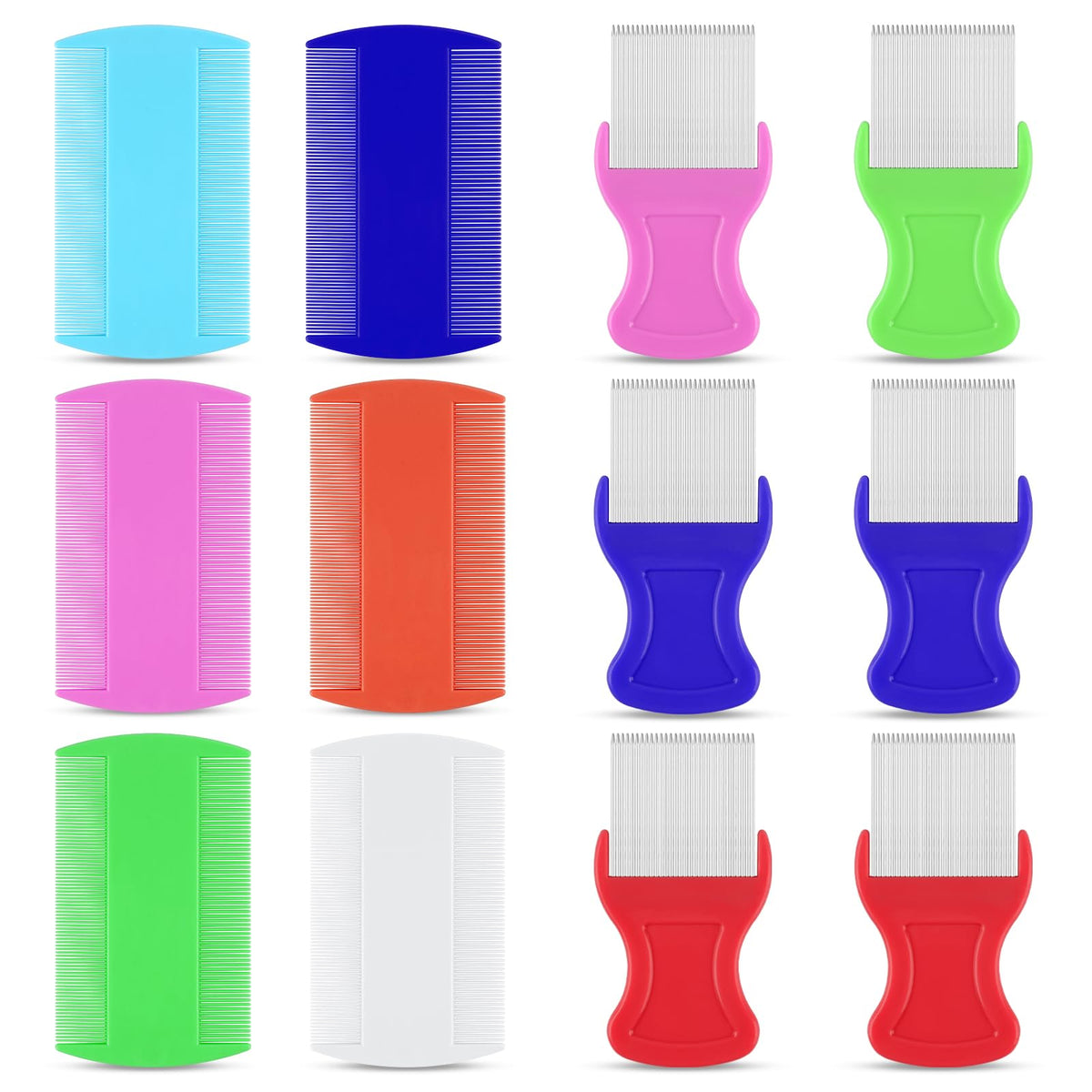 Discover premium imported lice combs for kids at Curat Cart, featuring vibrant colors and effective design for easy use.