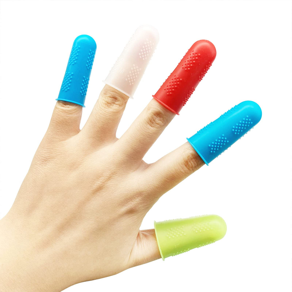 Premium Silicone Hot Glue Gun Finger Caps exclusively at Curat Cart, designed for safe and easy crafting. Perfect for your DIY projects.