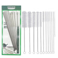 Discover the premium imported Straw Cleaner Brush Kit from Curat Cart, featuring 12 versatile brushes for effortless cleaning.