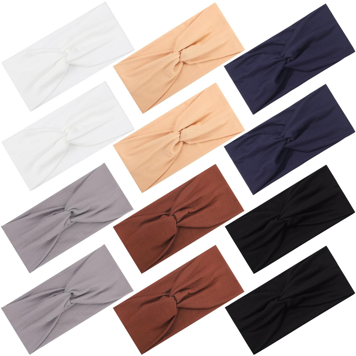 Discover premium stretchy headbands for women in diverse colors, featuring high-quality fabric at Curat Cart.