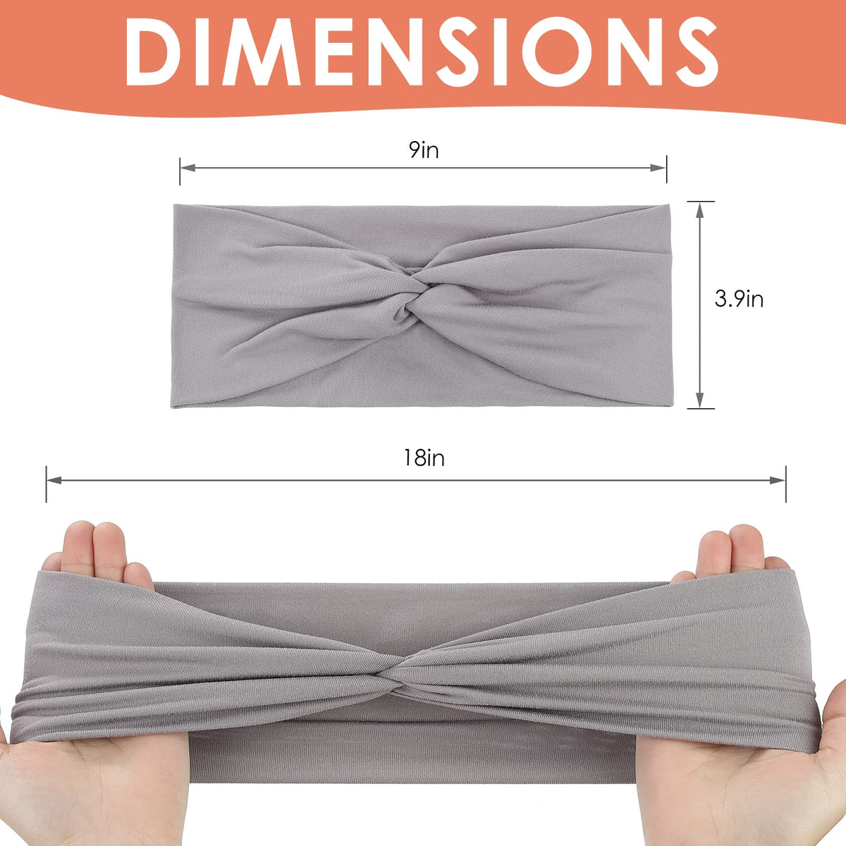 Stretchy headbands for women, 100% Authentic and available in India at Curat Cart. Perfect fit for all-day comfort.