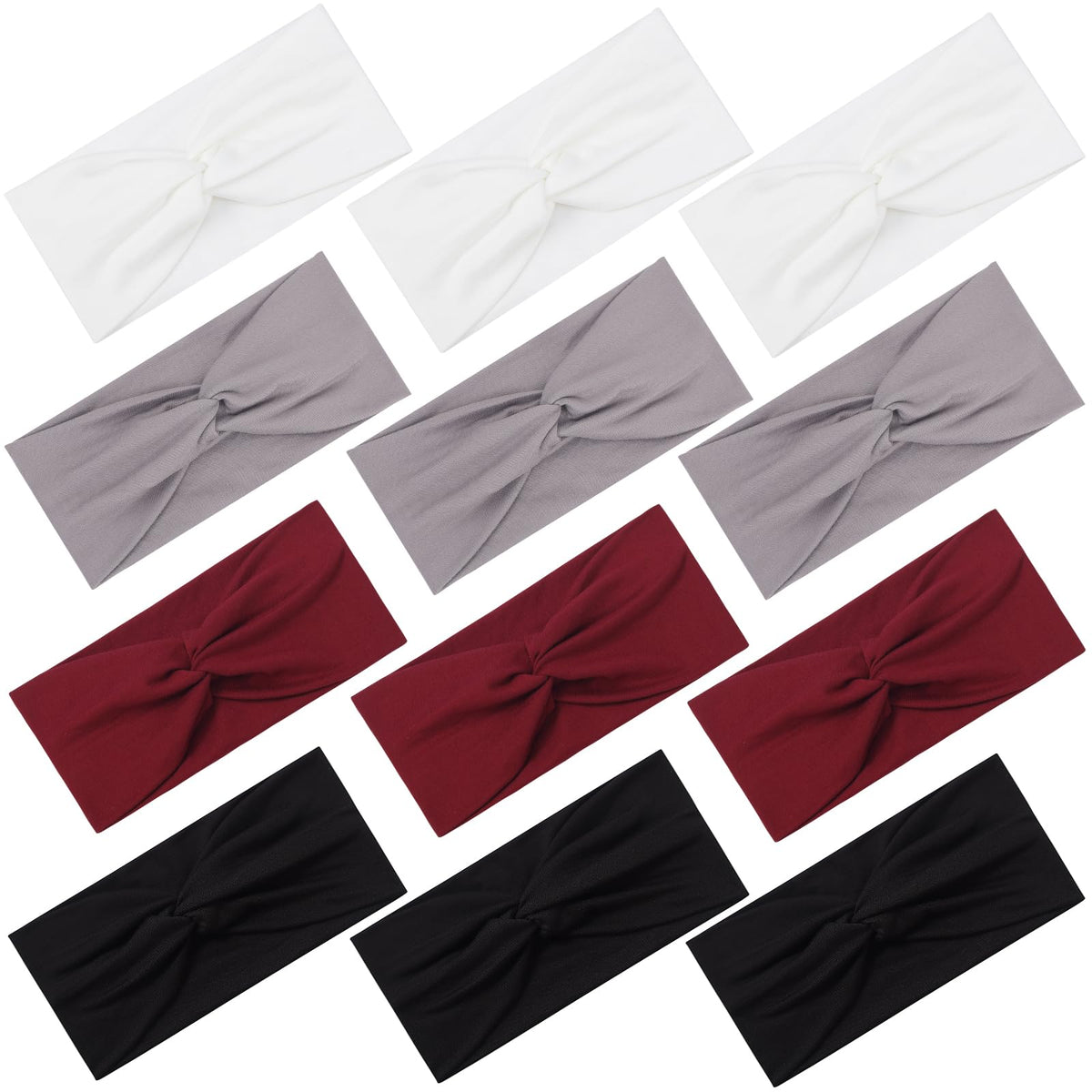 Stylish stretchy headbands for women, available in multiple colors at Curat Cart. 100% Authentic and ready for your wardrobe.