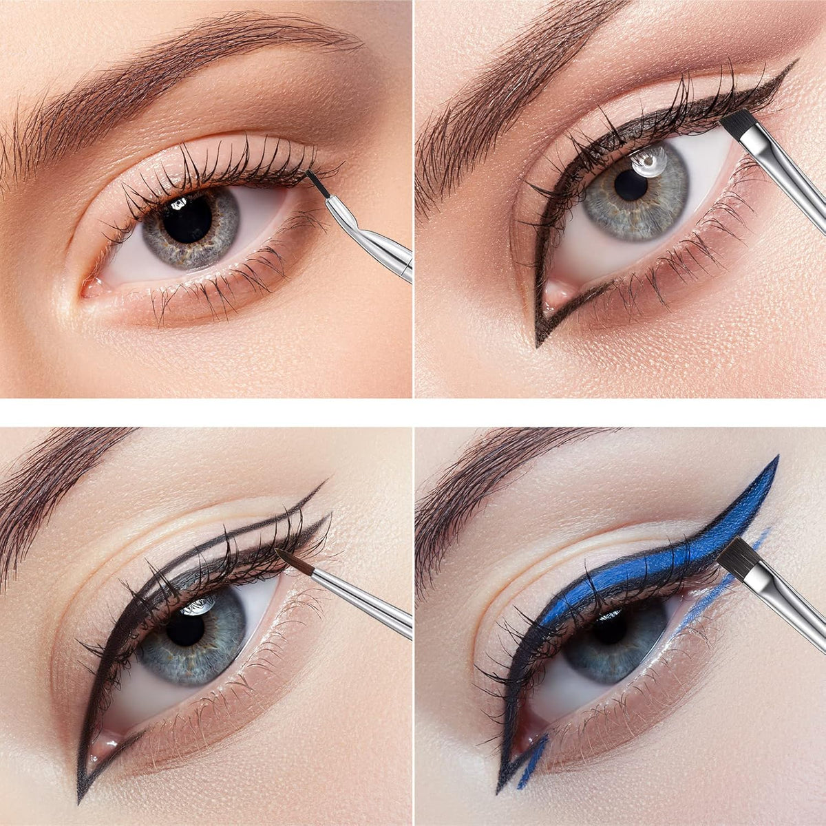 Explore professional eyeliner brushes set for flawless looks. Verified by CuratCart for quality and trust.