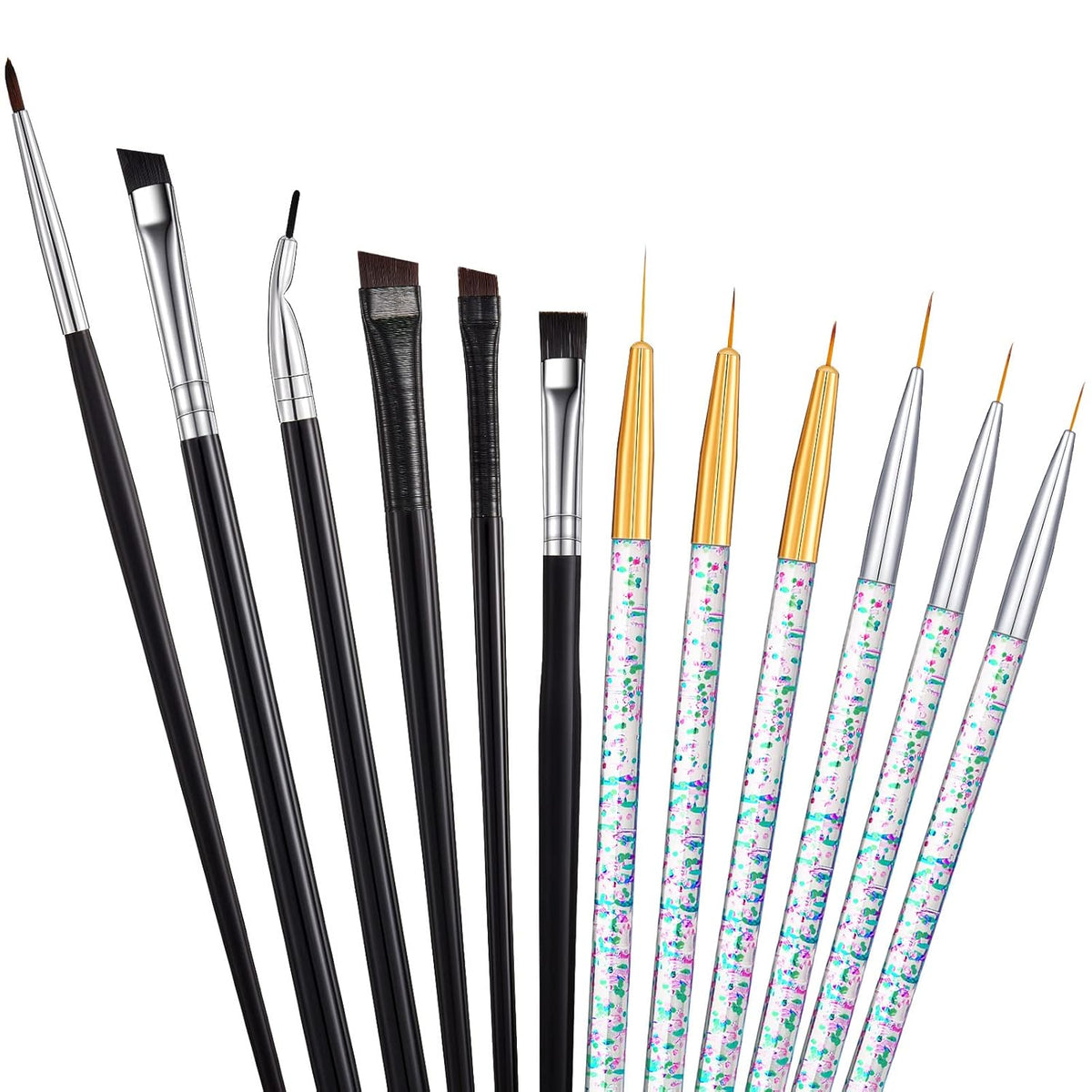 Discover our authentic Eyeliner Brushes Set with precision tools for flawless makeup application. Perfect for every beauty enthusiast.